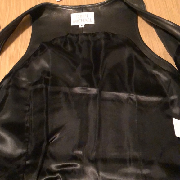 Designer 100% smooth leather vest - Picture 7 of 7